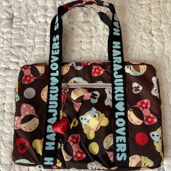 Harajuku Lovers Padded Laptop Bag Case